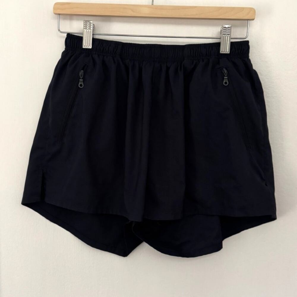 Girlfriend Collective Gazelle Shirt in Dark Navy Size Medium